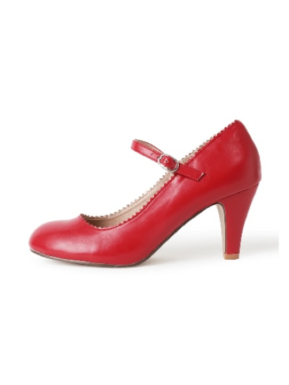 J. Adams Red Mary Jane Pumps